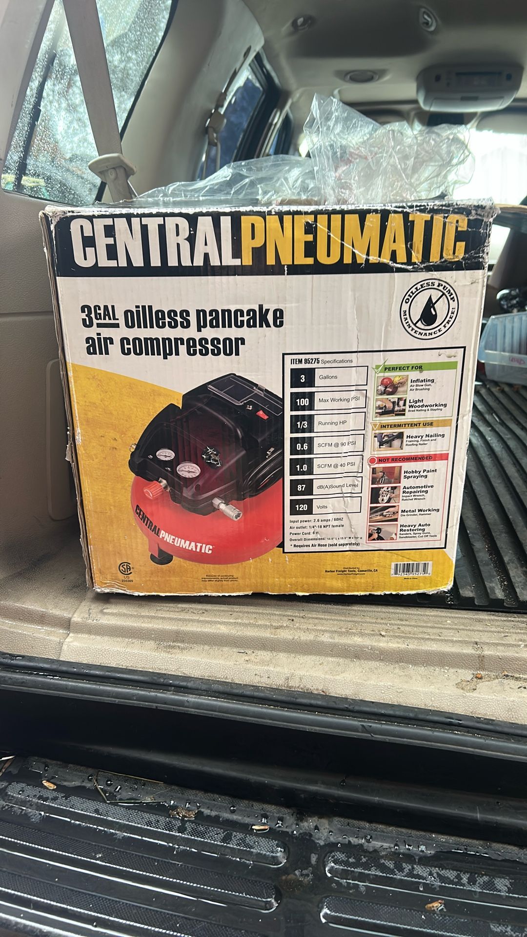 Harbor Freight Air Compressor Brand New