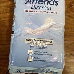 1 Bag  of Woman  Big Size  Bladder Control Pads  count 20 Each