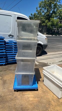 Bin, Storage - 21.5 Gallon/ with lid