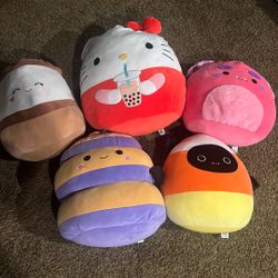 5 Squishmallows