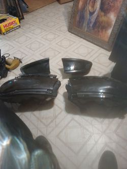 Blacked Out 2015 Dodge Charger Headlights Front And Back, Full Sets.