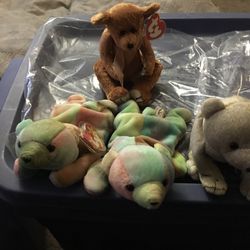 Beanie Babies - Bears Lot Of  7-NEW $22 OBO