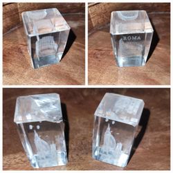 Crystal Etchings From ROME