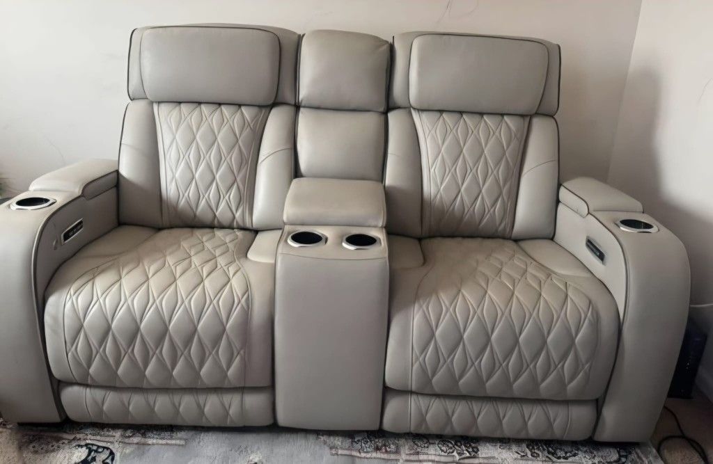 Boyington Caramel Power Reclining Loveseat With Console
Ashley Furniture$10 Down Payment And Financing Available