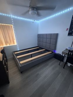 Queen bed frame