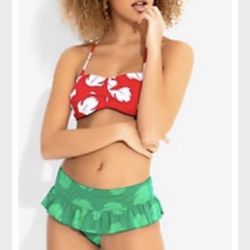 Hot Topic Disney Lilo And Stitch Woman’s Bikini Swimsuit Size L/XL