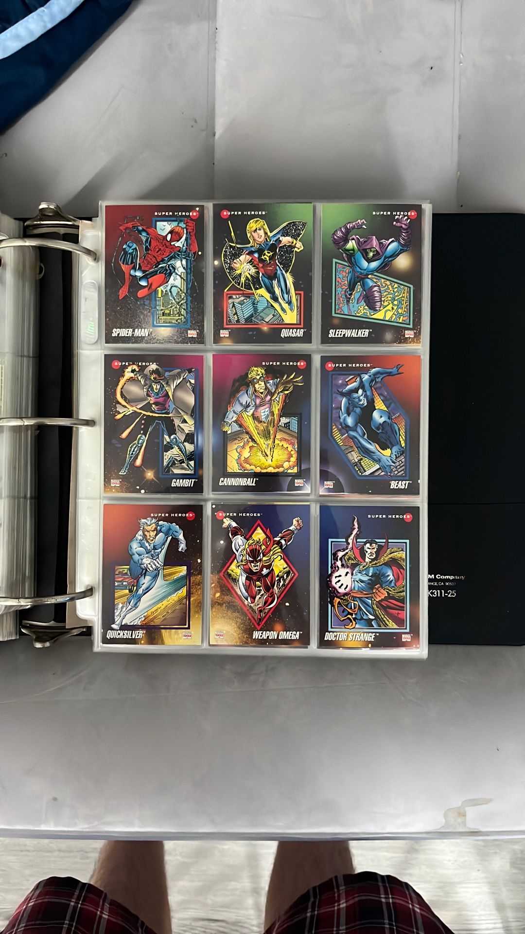 1992 Marvel Impel Cards Full Set