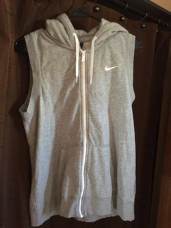 Nike Sleevless Hoodie Zip