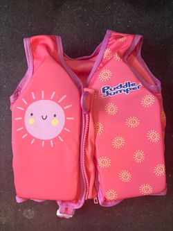 New, Toddler girls Puddle Jumper swimming life vest