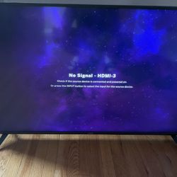 50” VIZIO smart tv