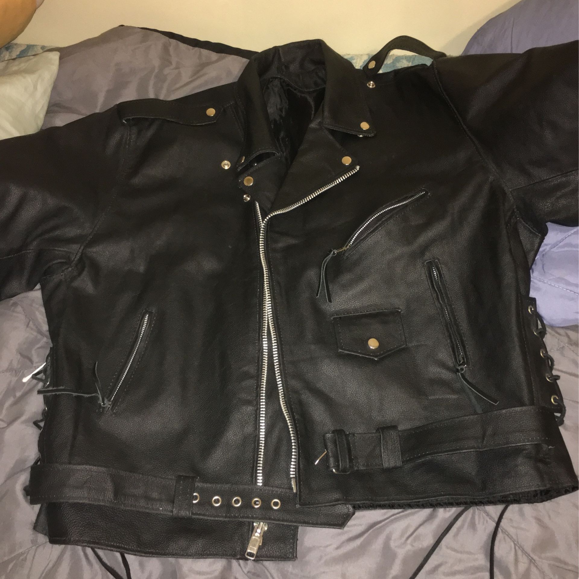Mens Leather Designer jacket