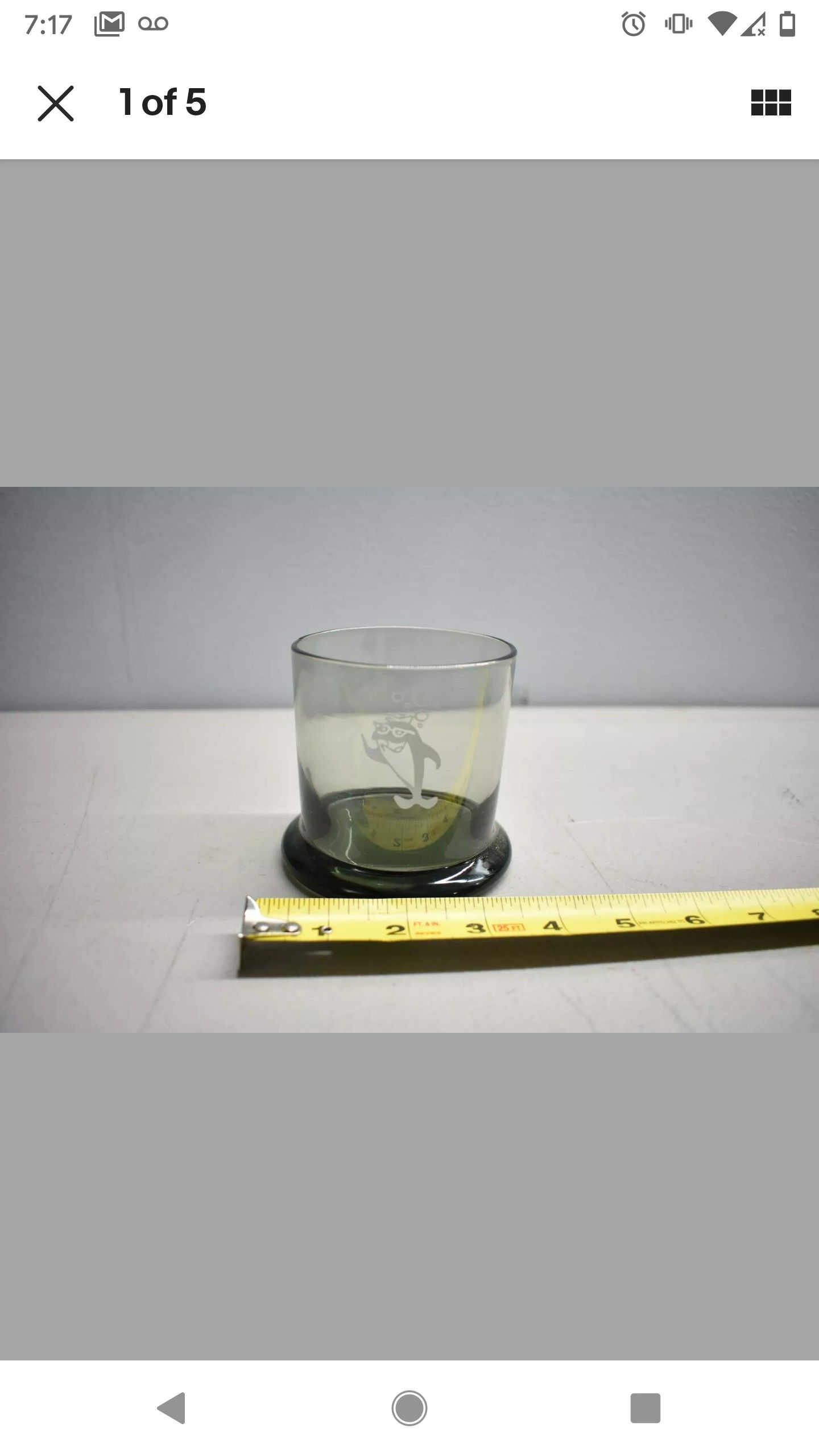 Nice NOS Retro StarKist Charlie the Tuna - Mascot Rock Tumbler Glasses Vintage