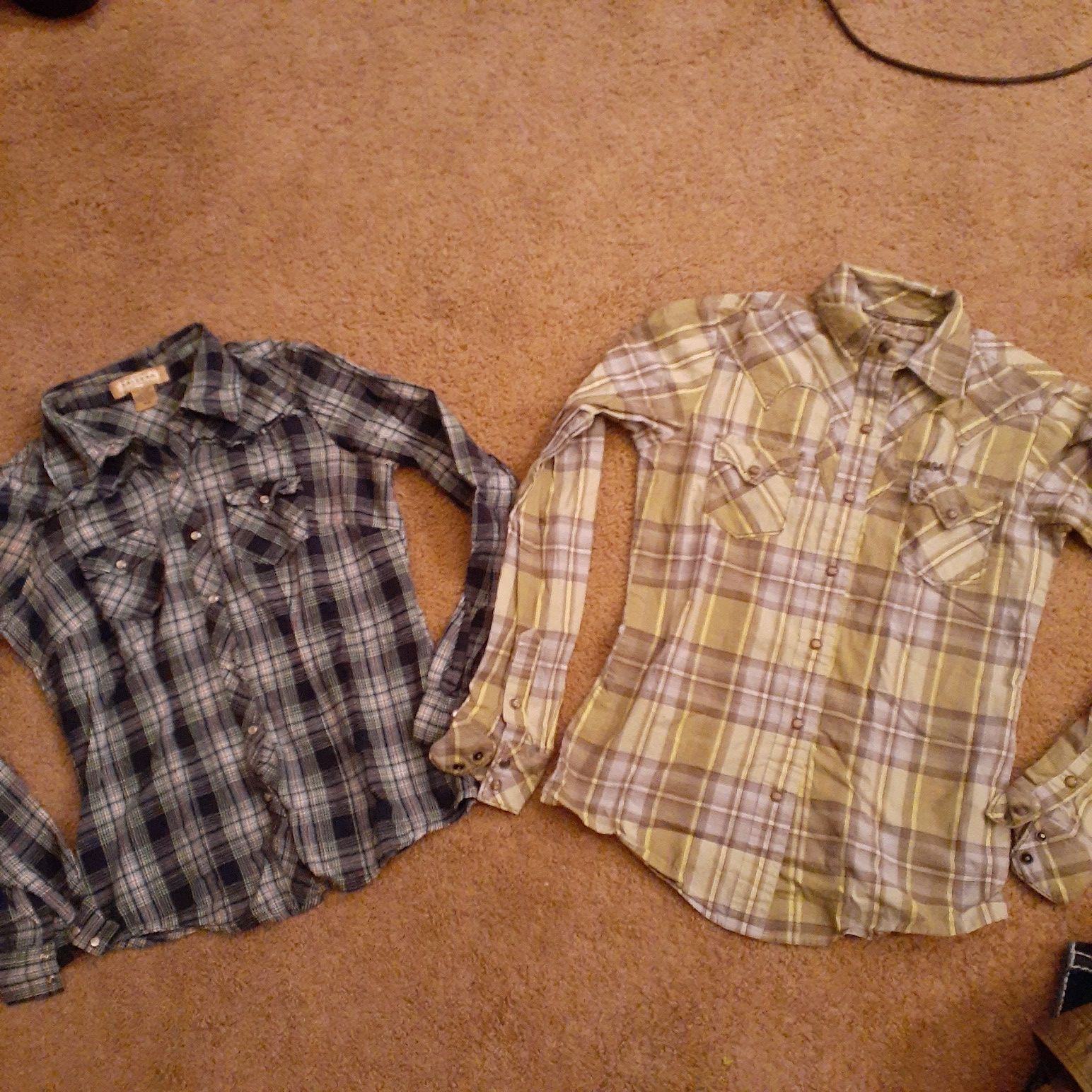 Womens Plaid Shirts