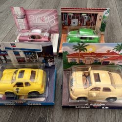 Chevron Vintage Cars Techron Collectibles all 4 cars for 40 dollars brand new !