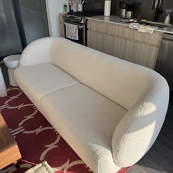 85” Boucle Sofa