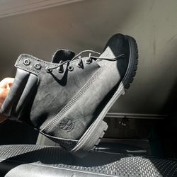 Black Timberlands 
