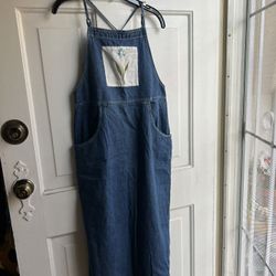 Denim Overall Size Sm