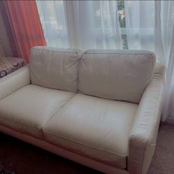 Italian Lethear Sofa And Love seat 