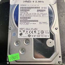 HITACHI 2 Tb Hard Drive