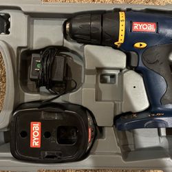 Ryobi 12v Cordless Drill With Charger (No Batteries)