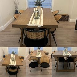 Dining Table 6 Chairs 