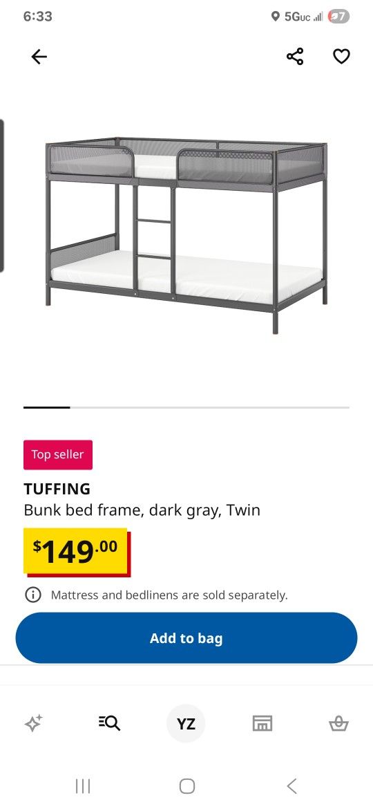 Ikea Bunk Bed