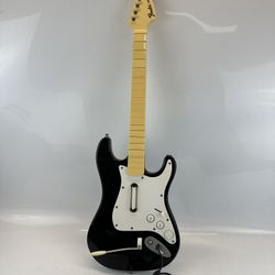 Xbox 360 Rock Band 822152 Harmonix Fender Stratocaster Wired Guitar