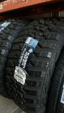 37/13.50R22 Kanati mud hog $395 each (cash price)