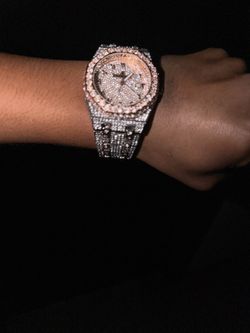 Moissanite AP watch