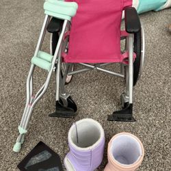 American Girl Doll Wheel Chair