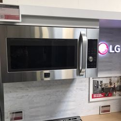 LG Studio Over The Range Microwave 