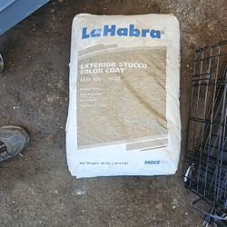 New Bag LaHabra Exterior Stucco Color Coat Base 100 90 Pound