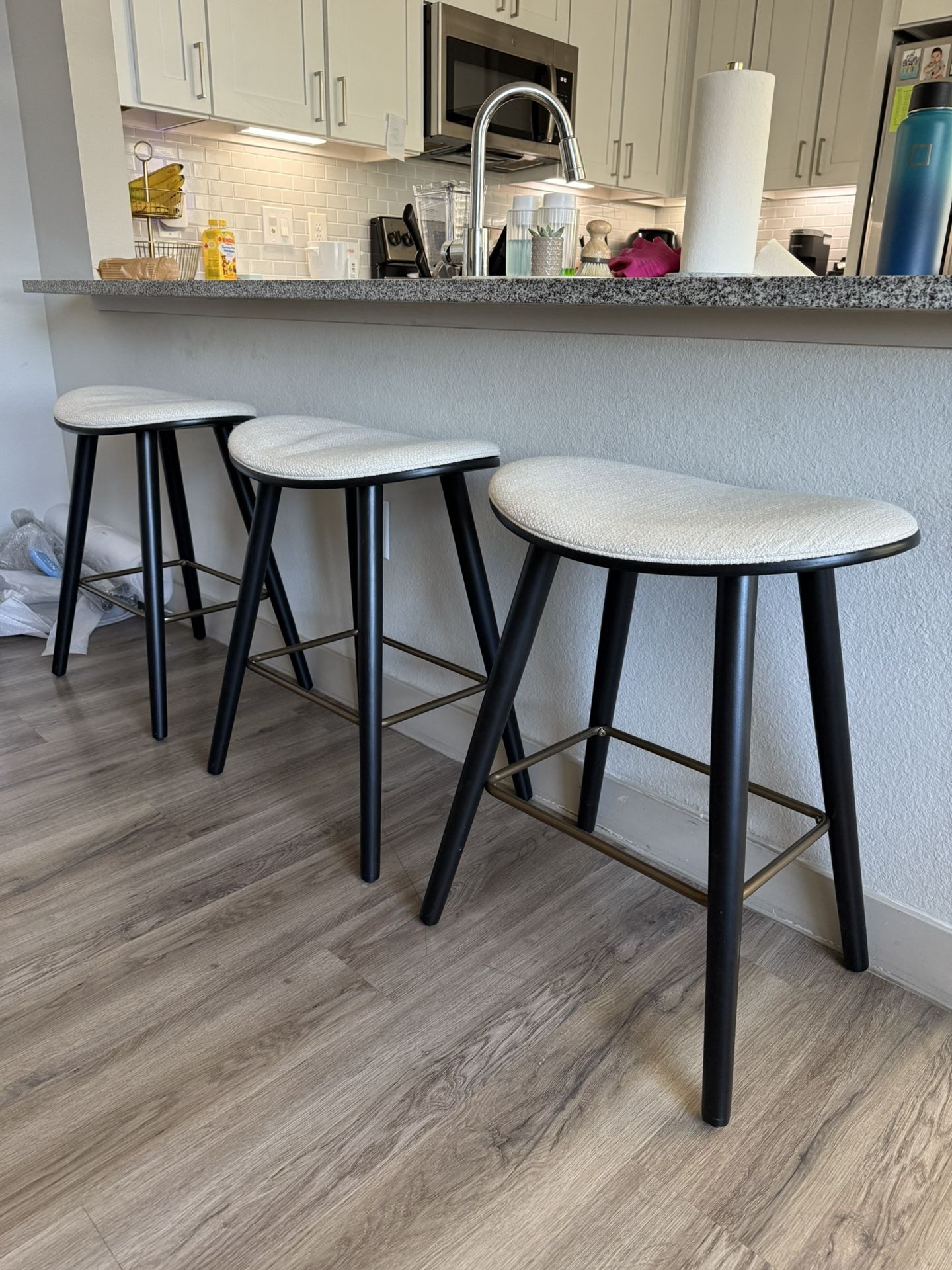 Counter Stools - Beige