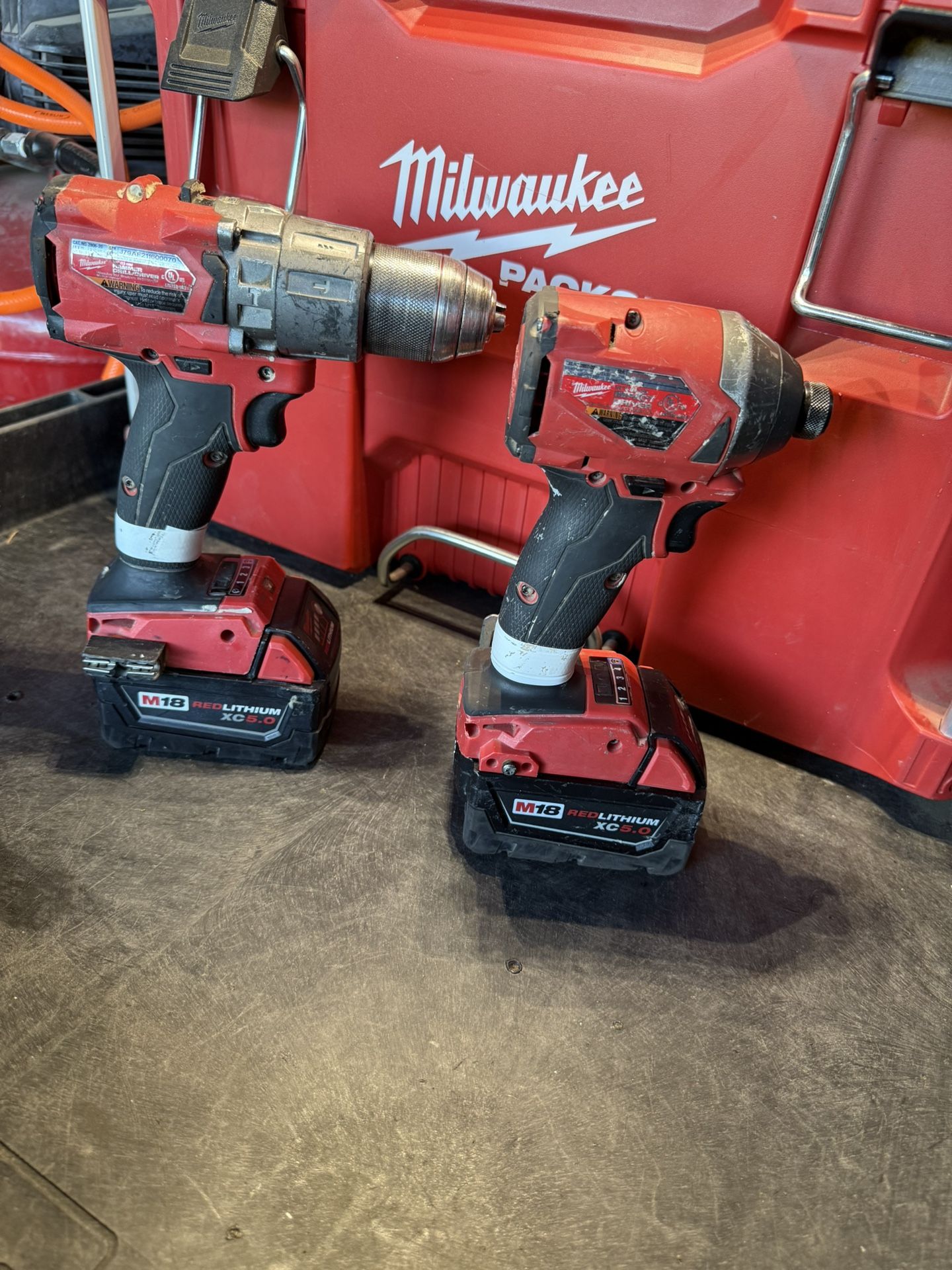 Milwakee Fuel Drill Impact Combo