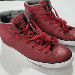 Vintage Converse Chuck Taylor All Stars Fresh Back Alley Red Brick High Top Shoes Adult Size 9 - Like New!!!