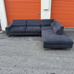 Large Gray Sectional Couch 🚛 SAME DAY DELIVERY
