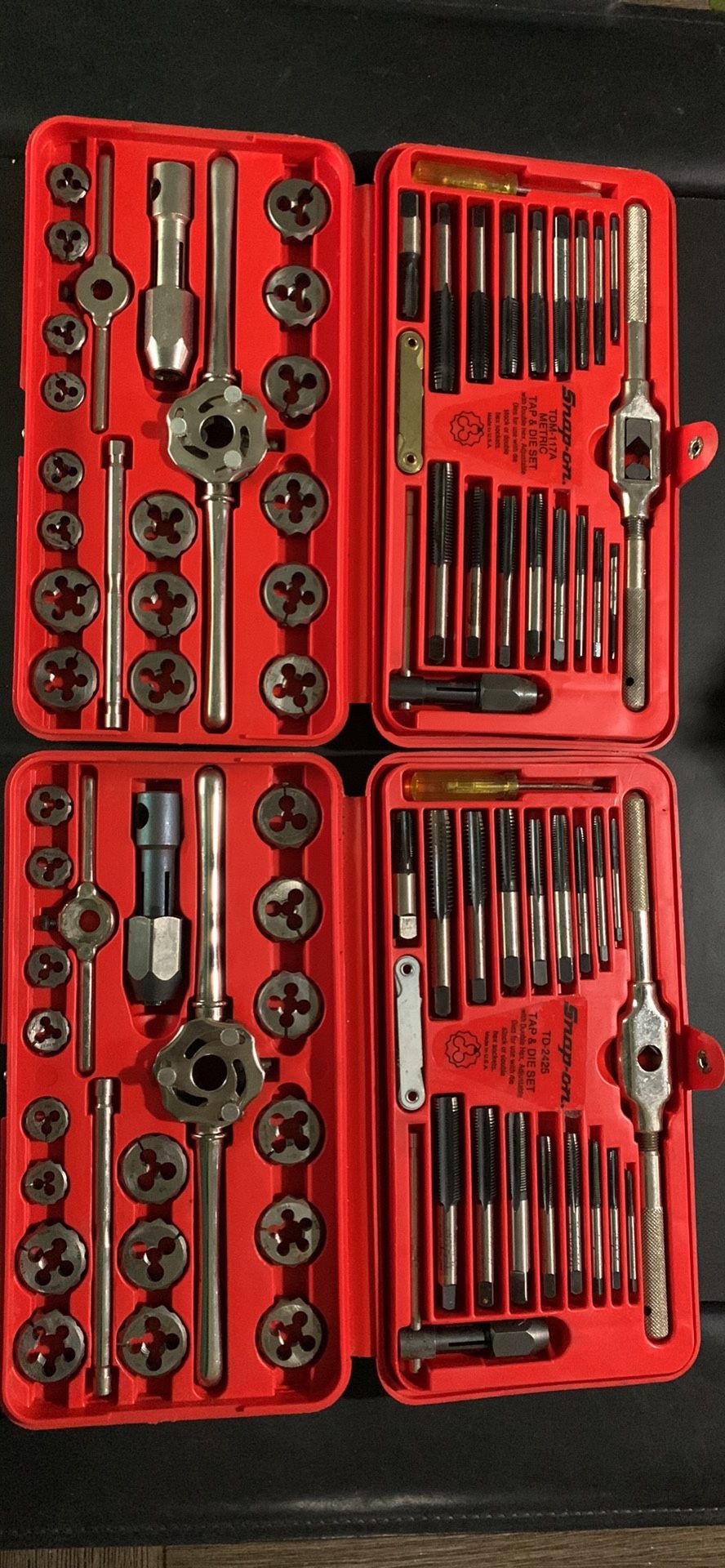 Snap On Tools Tap And Die Sets 