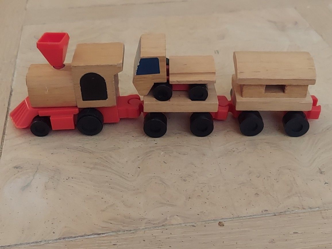 1972 Mattel Wooden Train