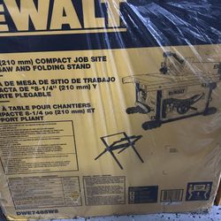 Dewalt Portable Planer And Table Saw With Stand 