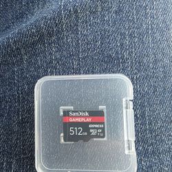 Sandisk Gameplay 512 GB Express Sd Card