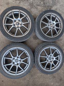 Enkei Wheels and Tires 215/45R17