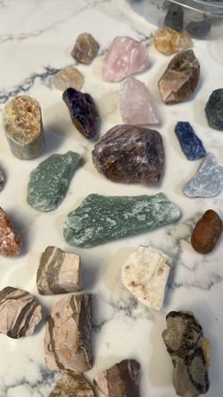 Rocks Crystals Rare Sparkling Large & Small Cuts