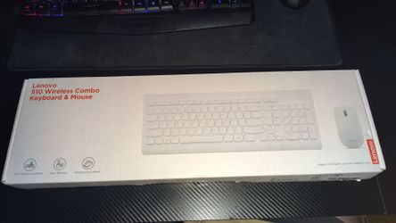 Lenovo 510 Wireless Combo Keyboard and Mouse | Completely New Unused