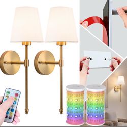 Wall Lights Set of 2.        (4721)