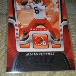 Baker Mayfield Card