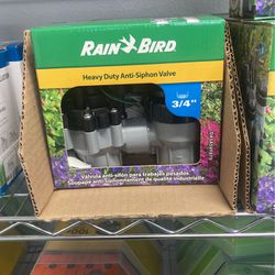 Rain Bird 3/4 “ Heavy Duty Sprinkler Valves.. $19 Each