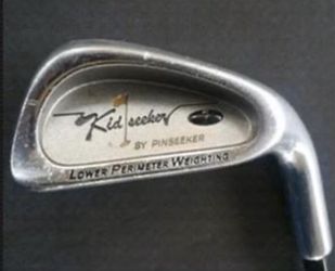 Pinseeker Golf 7 Iron, Graphite Kid Seeker Shaft for Jr Fitting System RH
