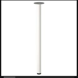 IKEA ADILS Desk Leg, white