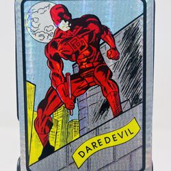 Daredevil 1990 Marvel Universe Kodak Vending Machine Prism Sticker Mint