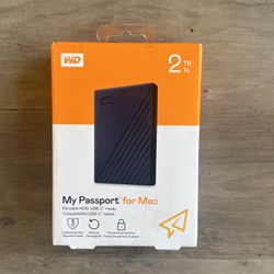 Wd My Passport For Mac 2 Tb - BRAND NEW